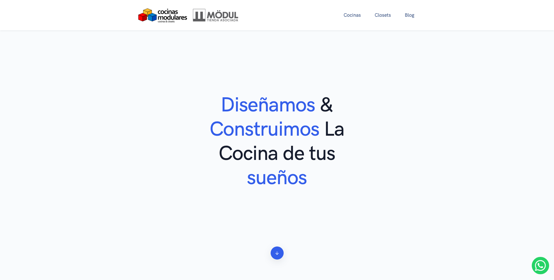 Imagen del proyecto: cocinasmodulares.com.mx