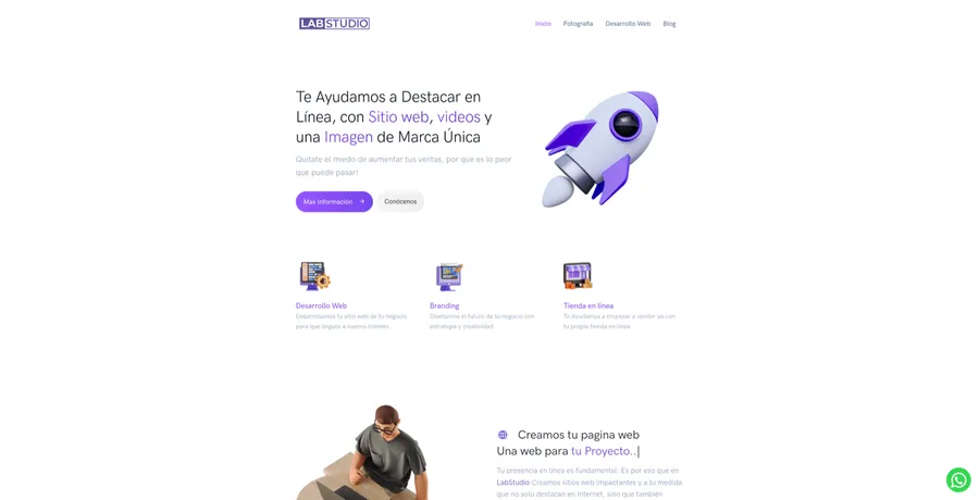 Imagen del proyecto labstudiomedia.com